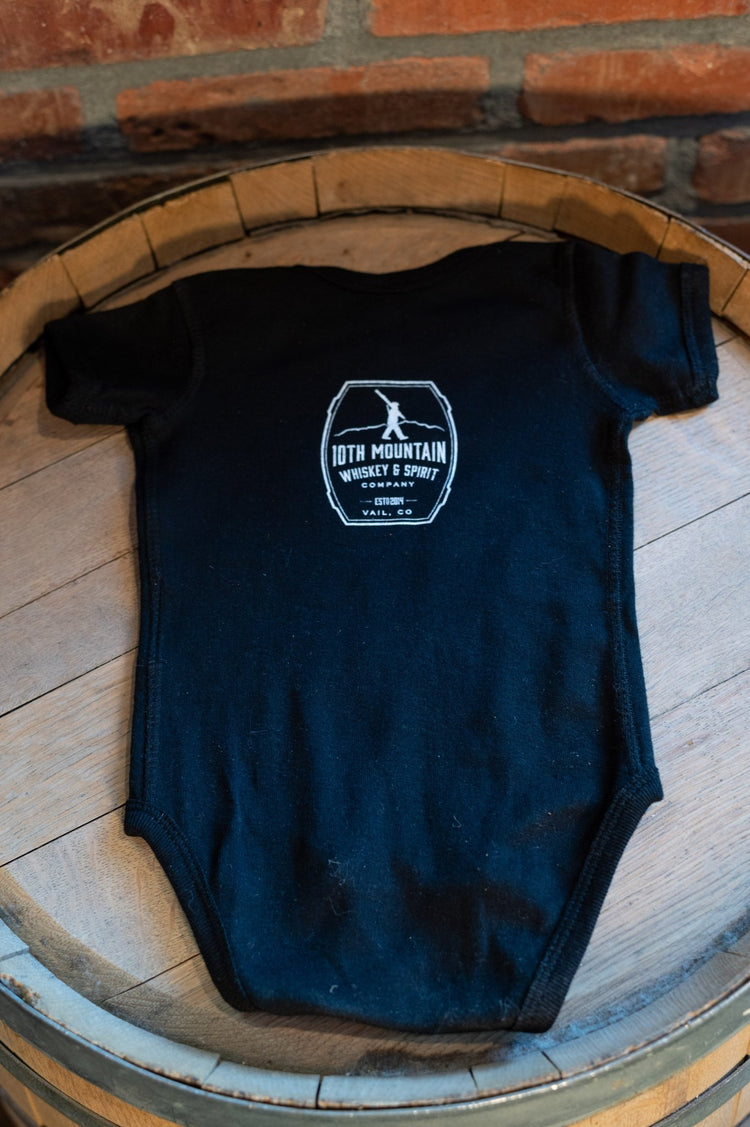10th Mountain Whiskey Baby Onesie - Drinking Buddy