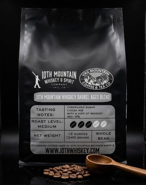 10th Mountain Bourbon Barrel Aged Coffee - 12 oz. (24 cups)
