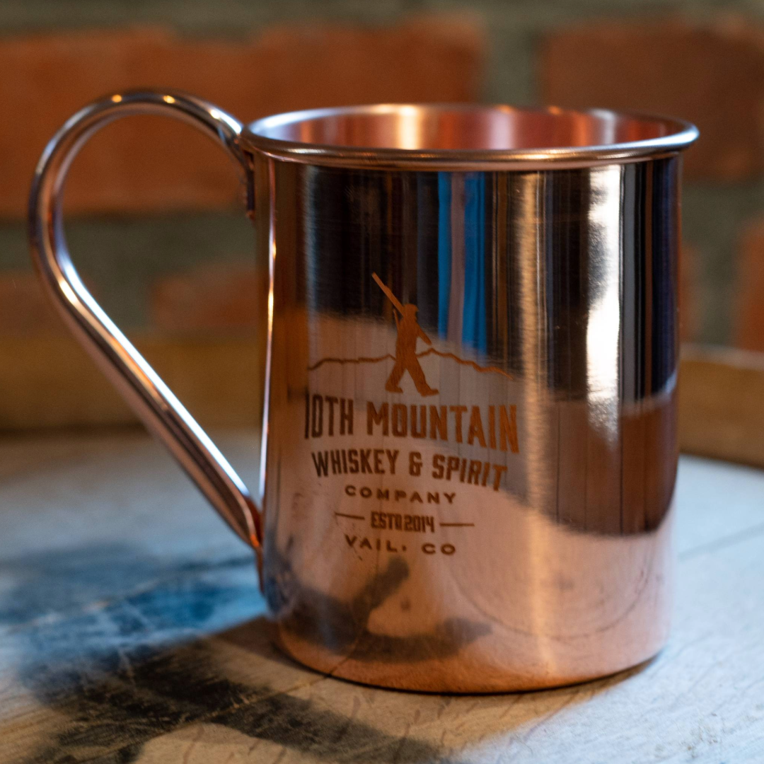 10th Mountain Whiskey Copper Cup