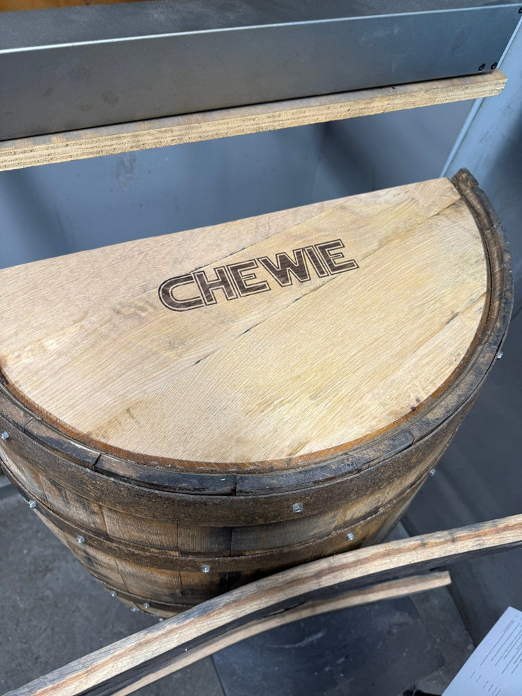 Whiskey Barrel Dog Bed - Josie approved! - 10th Mountain Whiskey