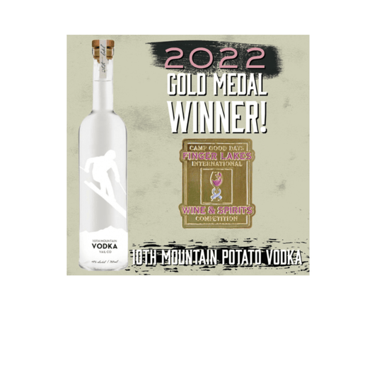 10TH Mountain Vodka Wins a Gold Medal at the Finger Lakes International Wine & Spirits Competition- By Grace Arthur - 10th Mountain Whiskey