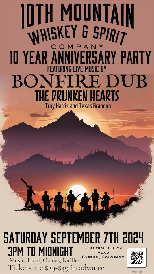 10th Mountain Whiskey And Spirit Company's 10 Year Anniversary Party - 10th Mountain Whiskey