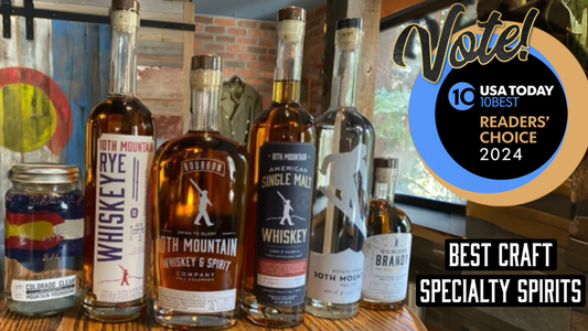 Exploring the Heights of Flavor: Vote for Us, 10th Mountain Whiskey & Spirits, in the USA TODAY 10Best Readers' Choice Award - 10th Mountain Whiskey