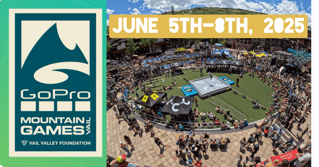GoPro Mountain Games are coming! One of our favorite events in Vail, June 5-8th - 10th Mountain Whiskey