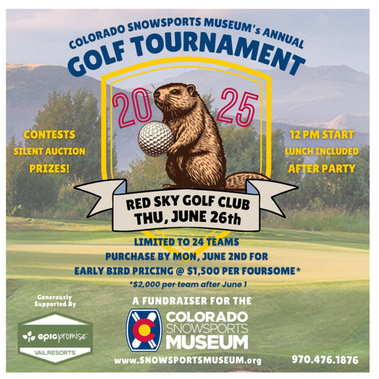 Join Us for the Colorado Snowsports Museum's Annual Golf Tournament! - 10th Mountain Whiskey