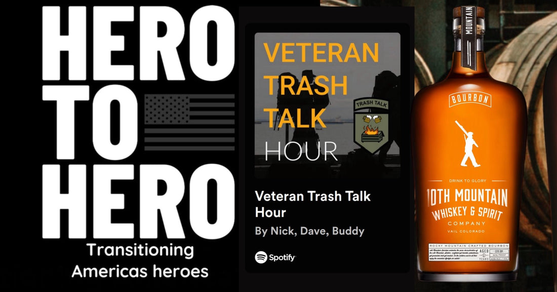 Live Podcast with Veterans Trash Talk Podcast tomorrow! - 10th Mountain Whiskey
