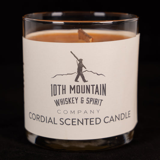 10th Mountain Alpenglow Cordial Candle