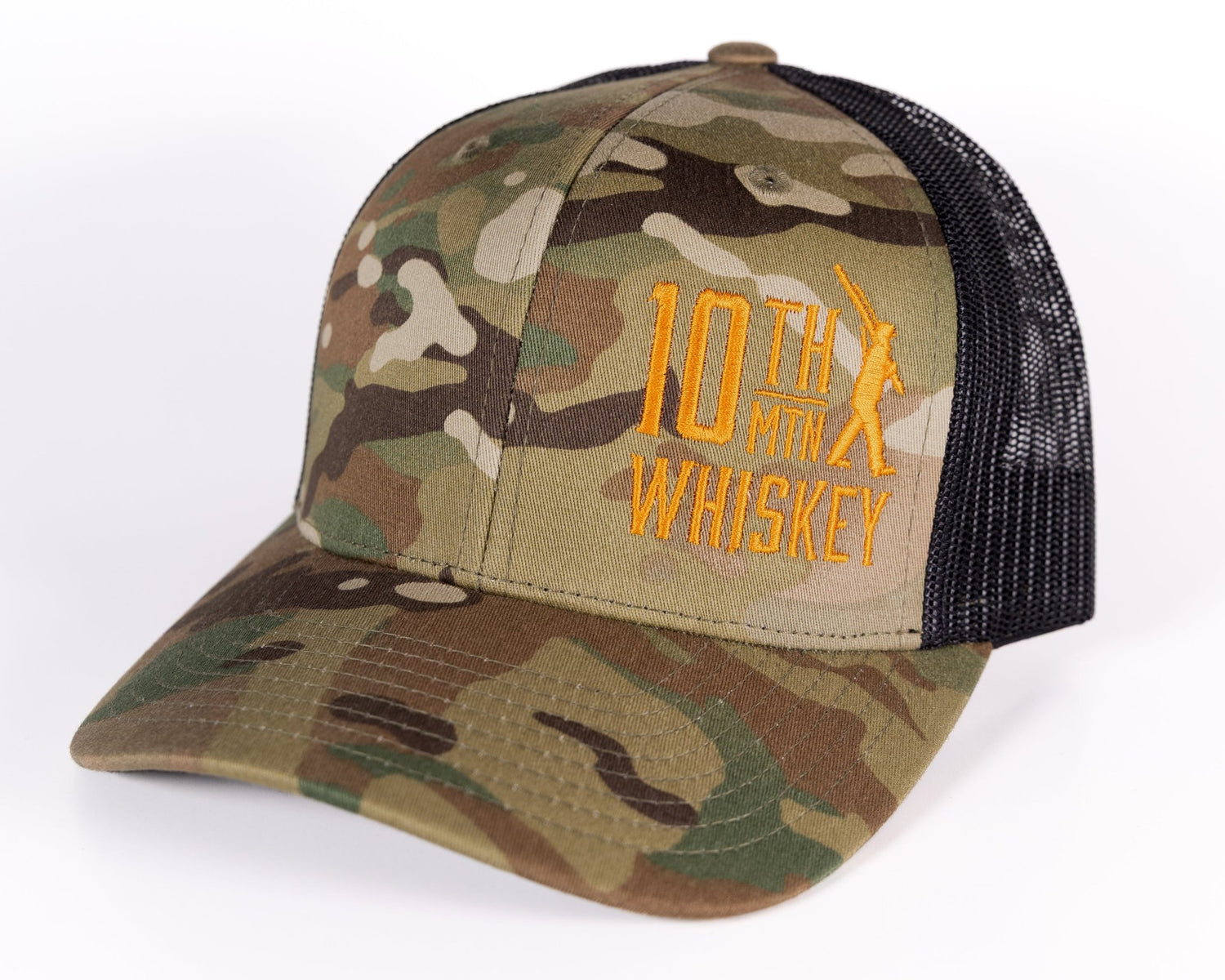 10th Mountain Camo Hat - 10th Mountain Whiskey