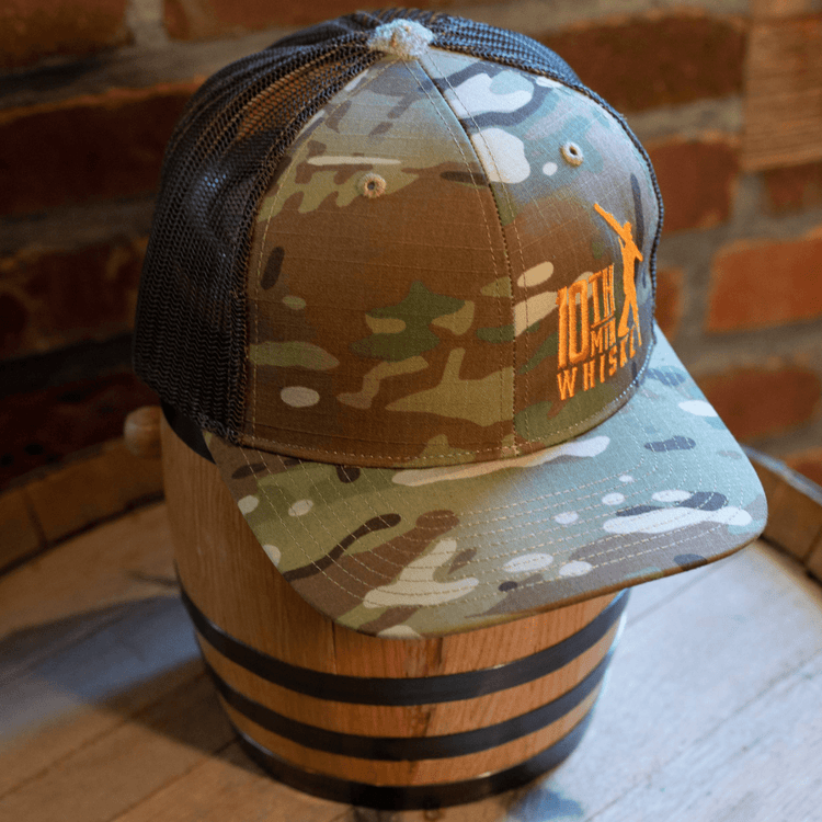 10th Mountain Camo Hat - 10th Mountain Whiskey