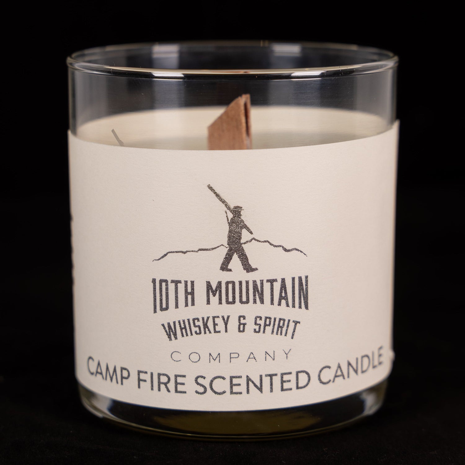 10th Mountain Camp Fire Candle