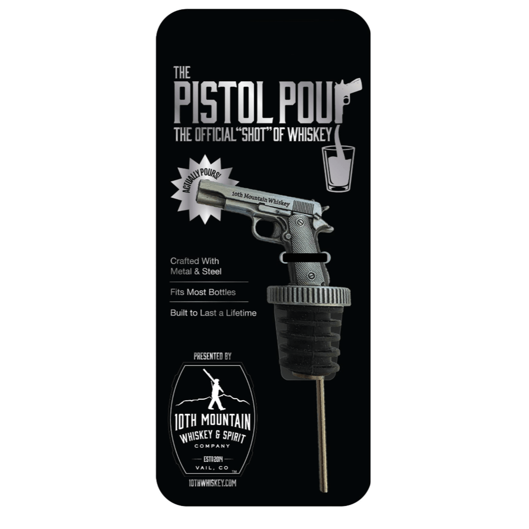 10th Mountain Pistol Pour – Silver Edition - 10th Mountain Whiskey