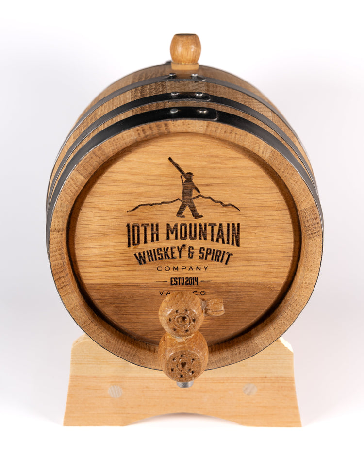 10th Mountain Whiskey - 3 Liter Whiskey Barrel