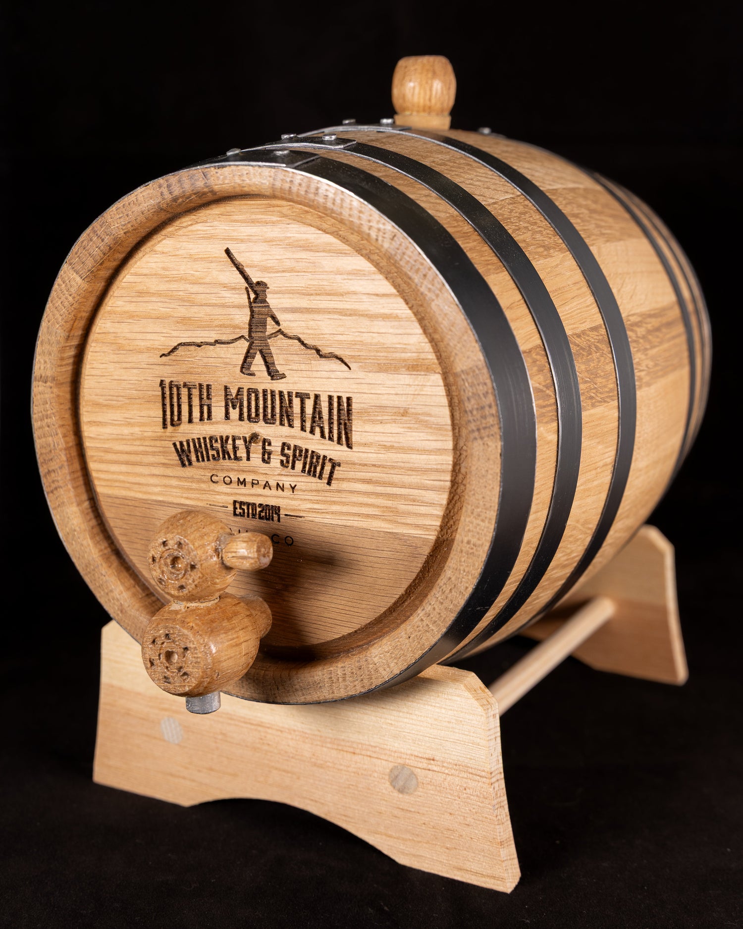 10th Mountain Whiskey - 3 Liter Whiskey Barrel