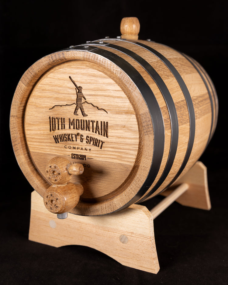 10th Mountain Whiskey - 3 Liter Whiskey Barrel