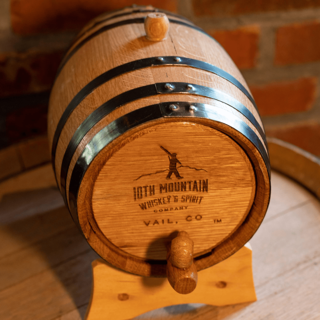 10th Mountain Whiskey - 3 Liter Whiskey Barrel - 10th Mountain Whiskey