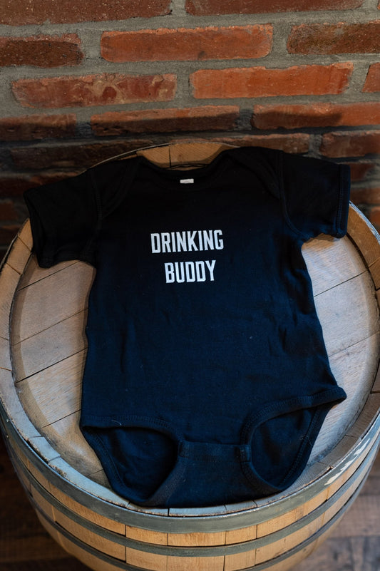 10th Mountain Whiskey Baby Onesie - Drinking Buddy