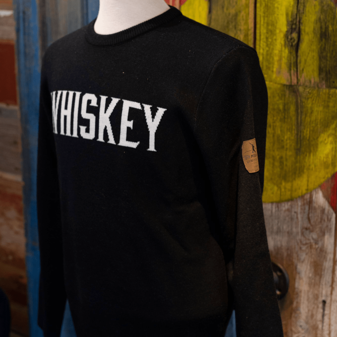 10th Mountain Whiskey - Black Whiskey Sweater