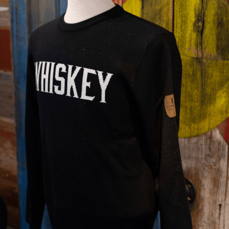 10th Mountain Whiskey - Black Whiskey Sweater
