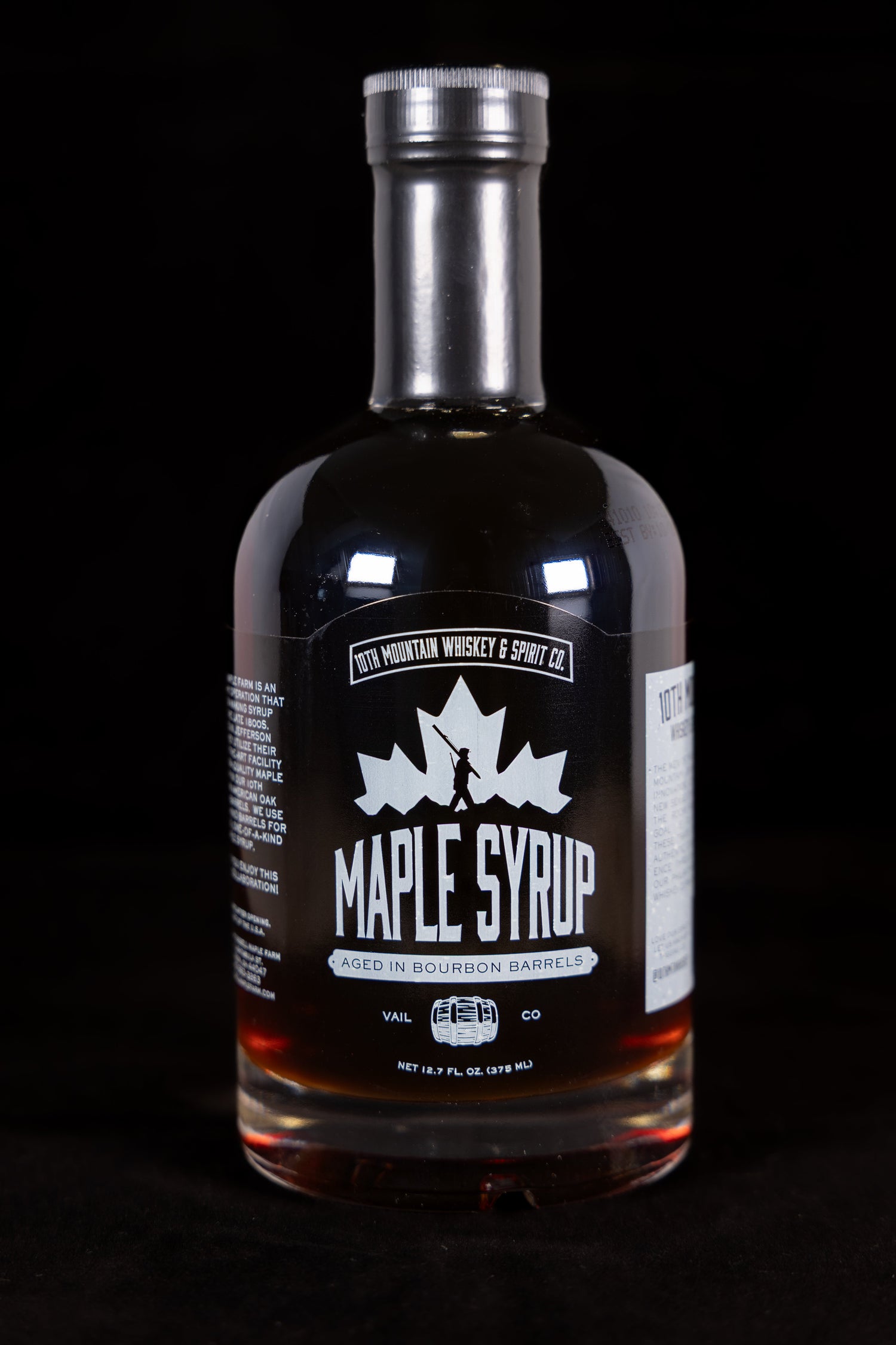 10th Mountain Whiskey Bourbon Barrel Maple Syrup