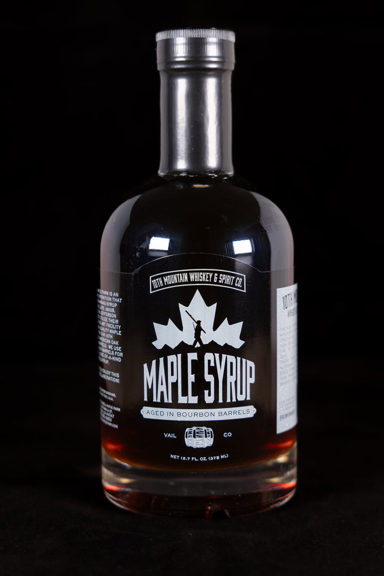 10th Mountain Whiskey Bourbon Barrel Maple Syrup