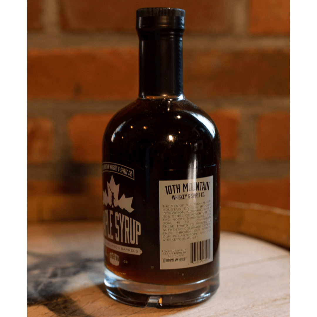10th Mountain Whiskey Bourbon Barrel Maple Syrup