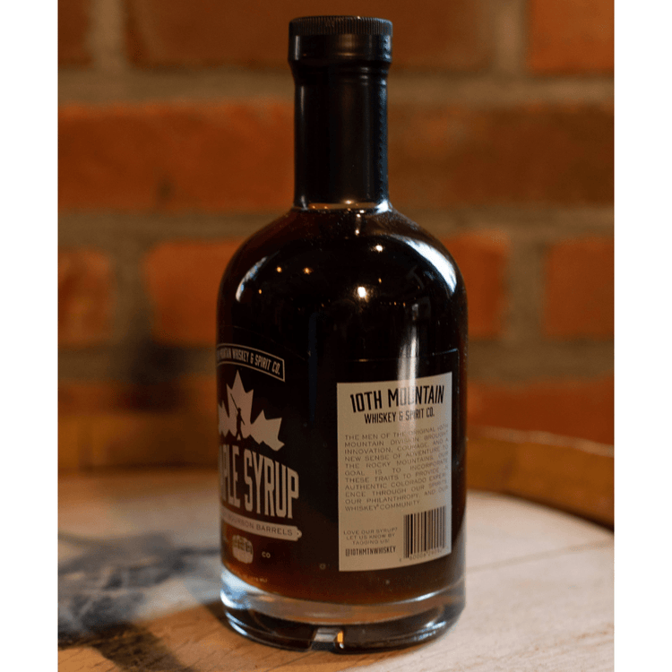 10th Mountain Whiskey Bourbon Barrel Maple Syrup