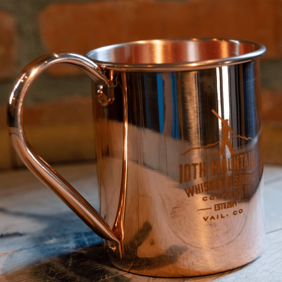 10th Mountain Whiskey Copper Cup - 10th Mountain Whiskey