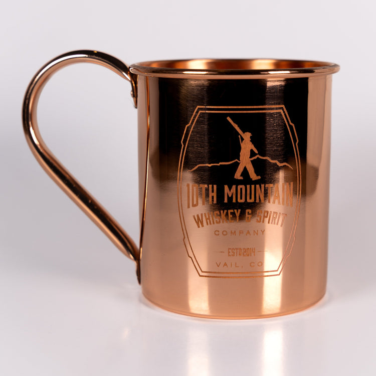 10th Mountain Whiskey Copper Cup - 10th Mountain Whiskey