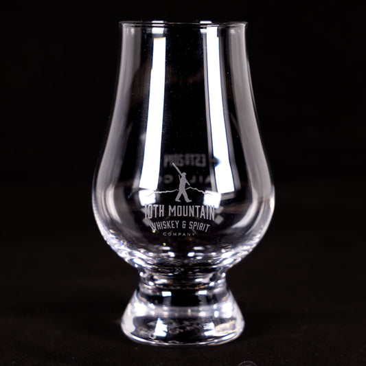 10th Mountain Whiskey Glencairn Glass - 10th Mountain Whiskey