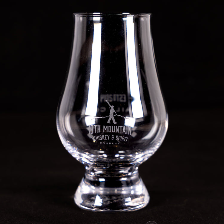 10th Mountain Whiskey Glencairn Glass - 10th Mountain Whiskey