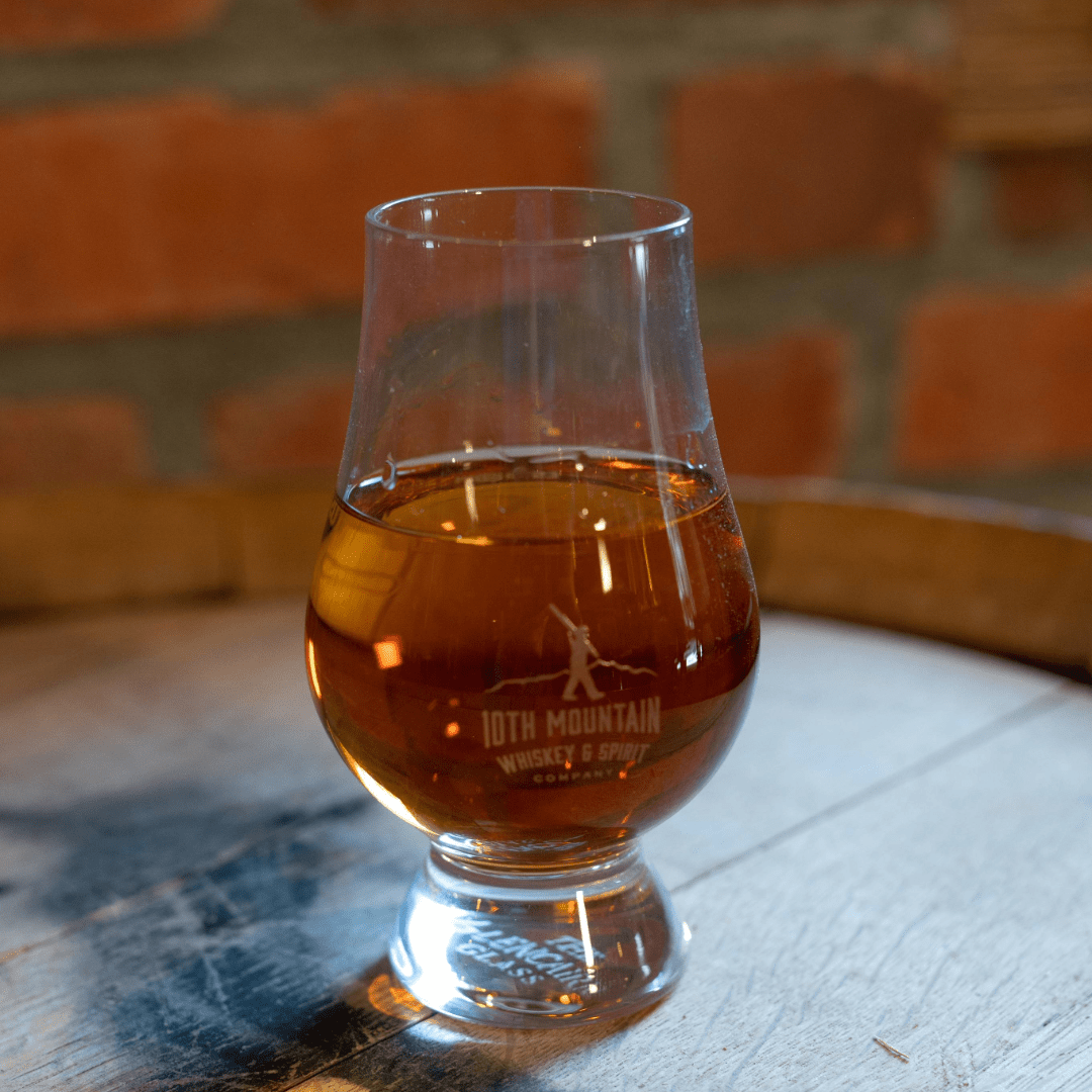 10th Mountain Whiskey Glencairn Glass - 10th Mountain Whiskey