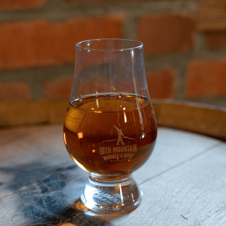 10th Mountain Whiskey Glencairn Glass - 10th Mountain Whiskey
