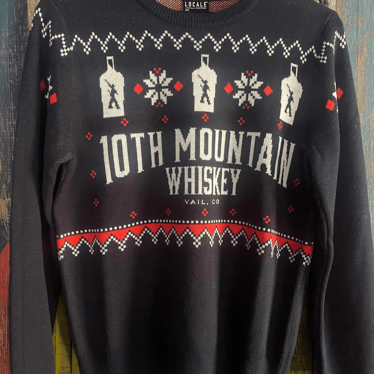 10th Mountain Whiskey Holiday Sweater - 10th Mountain Whiskey