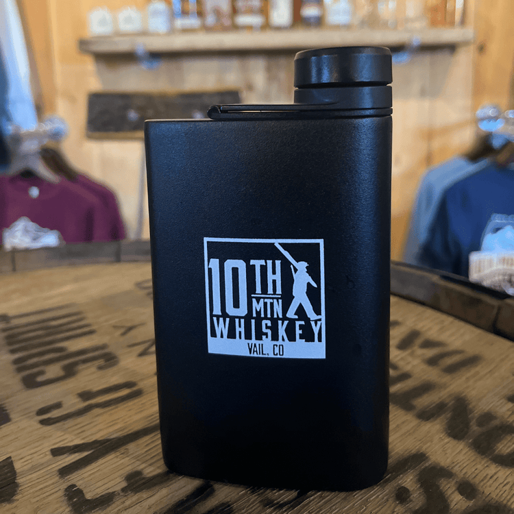 10th Mountain Whiskey Miir Flask - 10th Mountain Whiskey