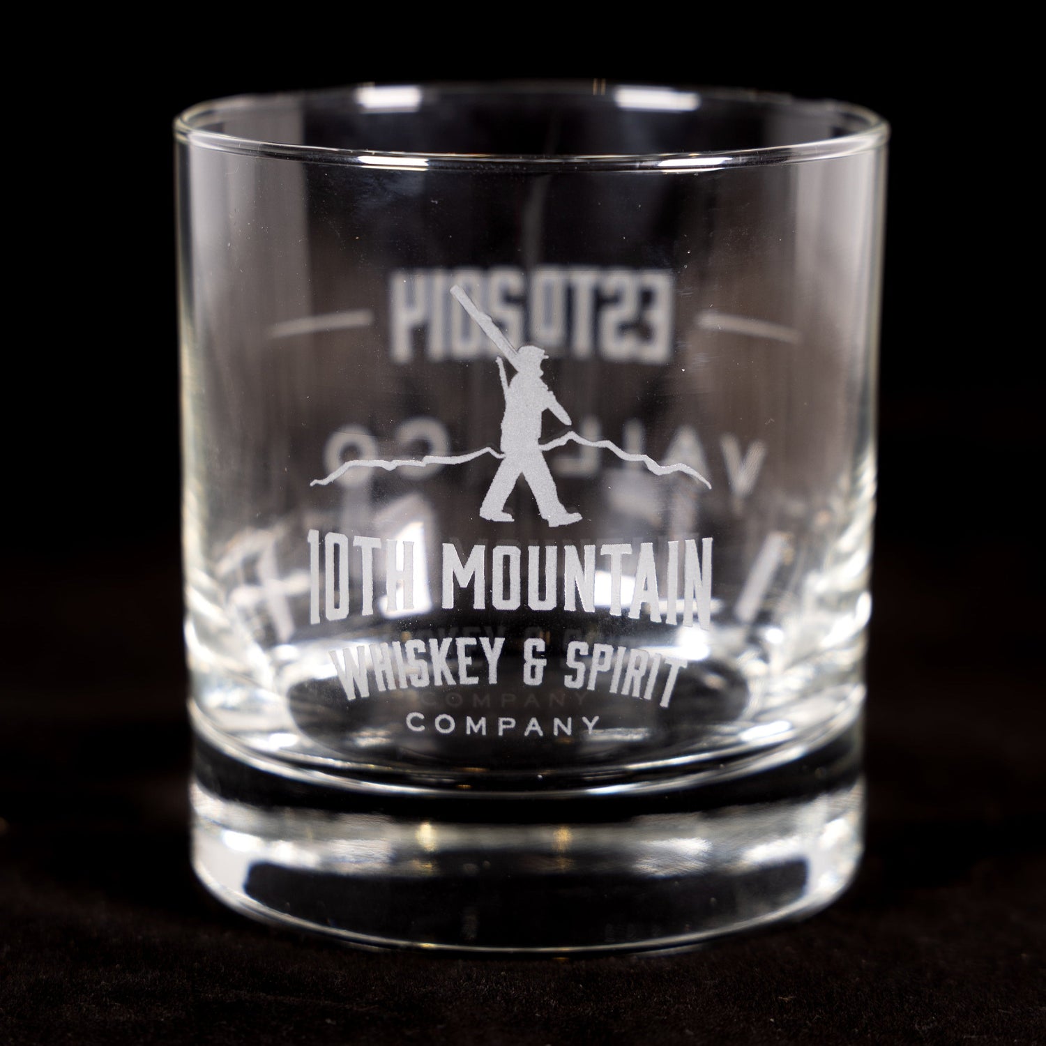 10th Mountain Whiskey Rocks Glass - 10th Mountain Whiskey