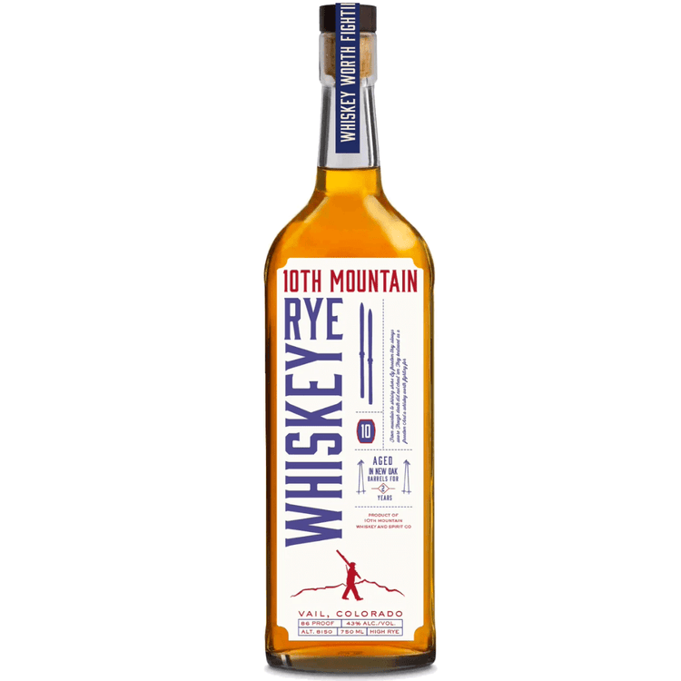 10th Mountain Whiskey Soldier Cork Bottle Topper for Rye, Potato Vodka, or Single Malt - 10th Mountain Whiskey