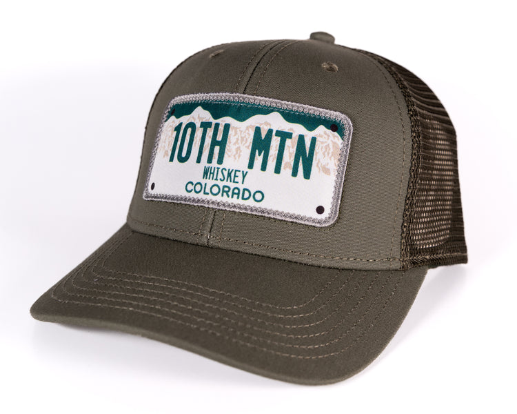 Colorado License Plate Hat