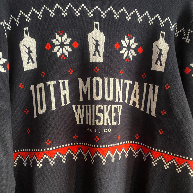 10th Mountain Whiskey Holiday Sweater