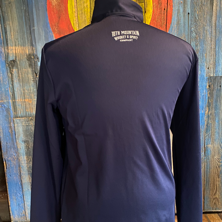 Men's 1/4 Zip Navy Mid Layer