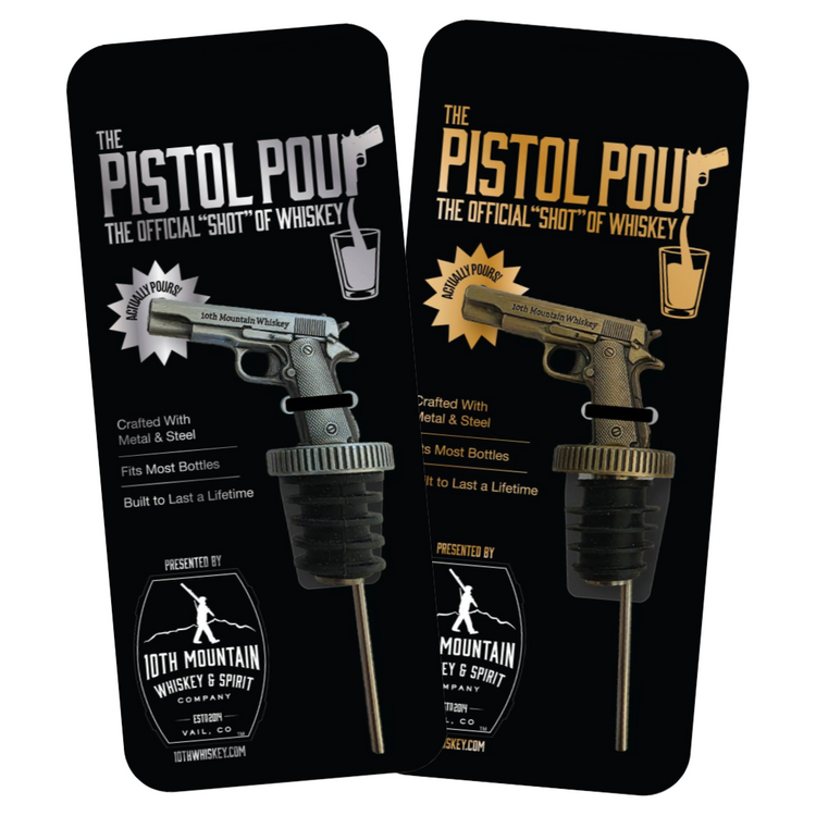 The Pistol Pour – Silver & Gold Set