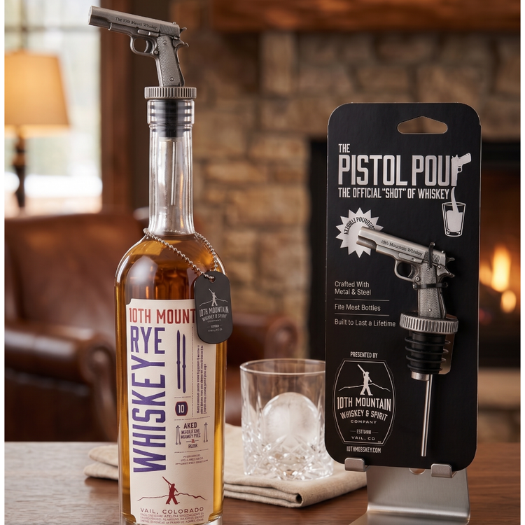 The Pistol Pour – Silver & Gold Set