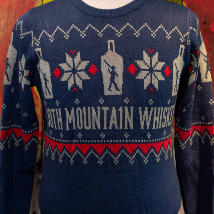 10th Mountain Whiskey Ugly Sweater