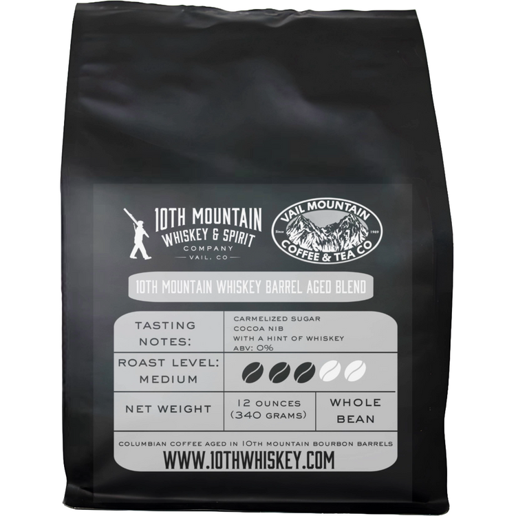 10th Mountain Bourbon Barrel Aged Blend Coffee