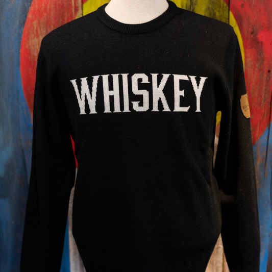 Black Whiskey Sweater