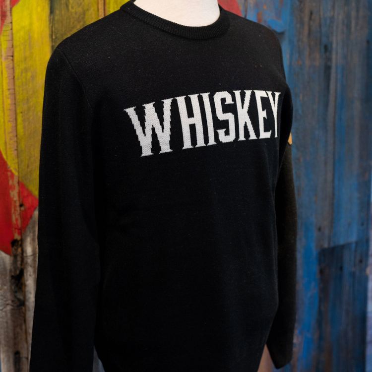 Black Whiskey Sweater