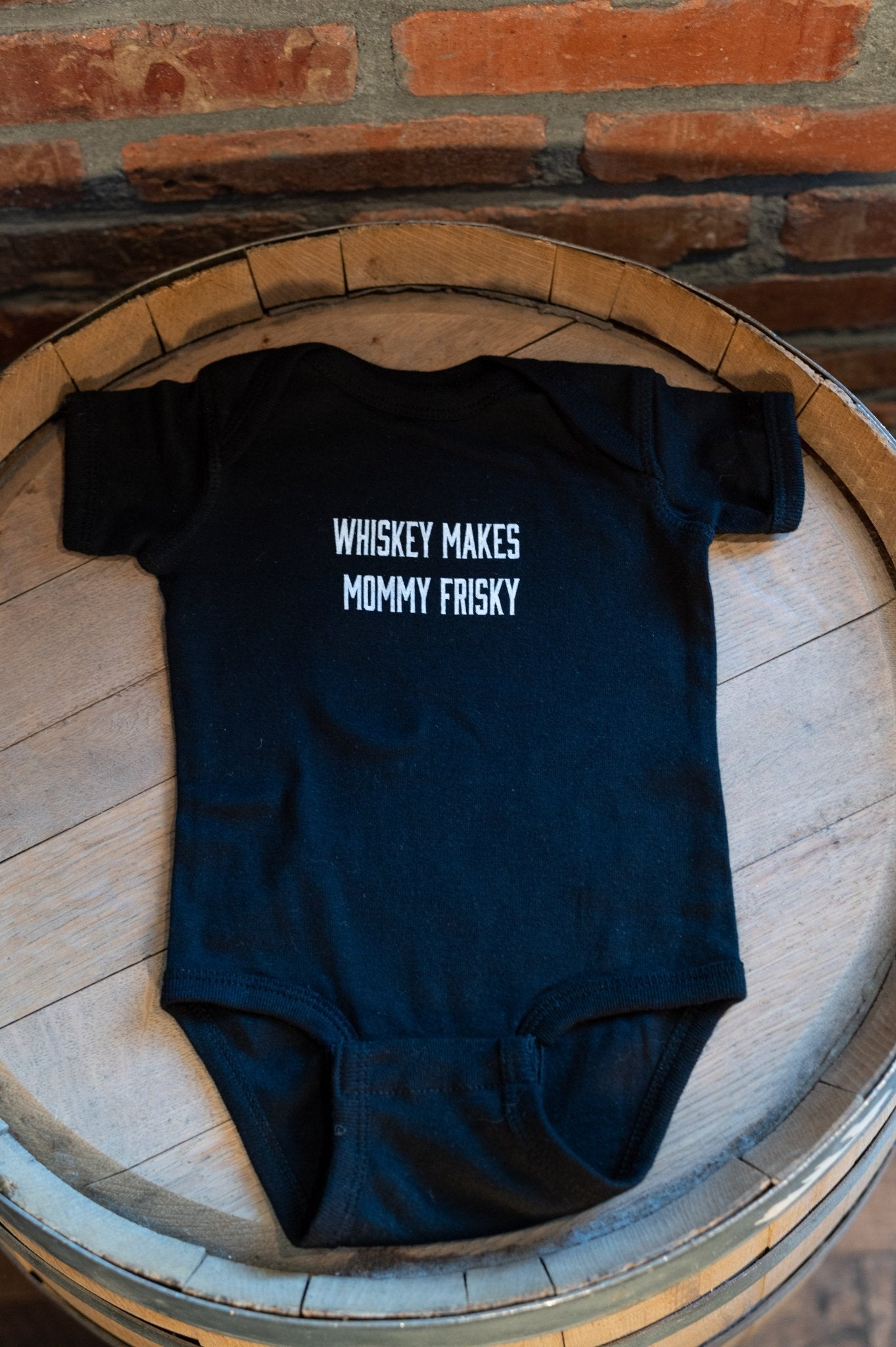 Onesie Makes Mommy Frisky