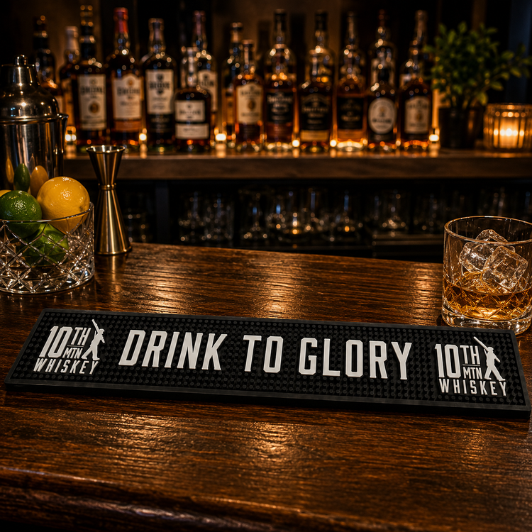 10th Mountain Whiskey Bar Mat