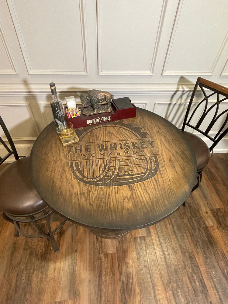 Bourbon Barrel Bistro/Pub Table Table - 10th Mountain Whiskey