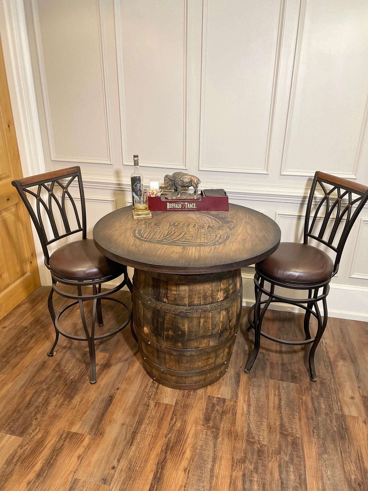 Bourbon Barrel Bistro/Pub Table Table - 10th Mountain Whiskey