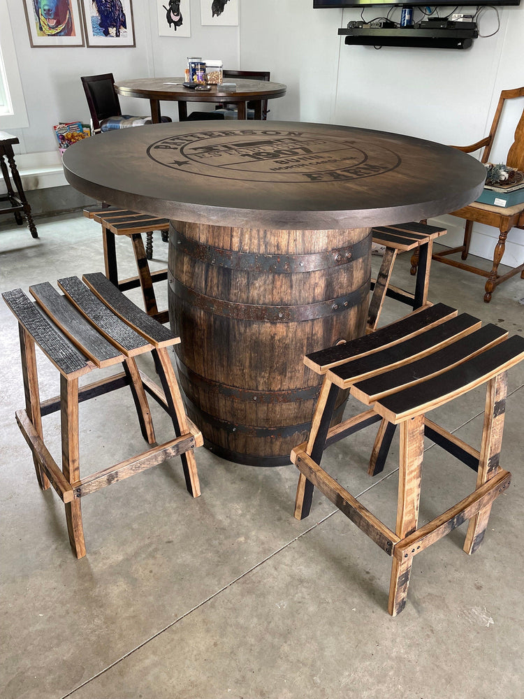 Bourbon Barrel Bistro/Pub Table Table - 10th Mountain Whiskey